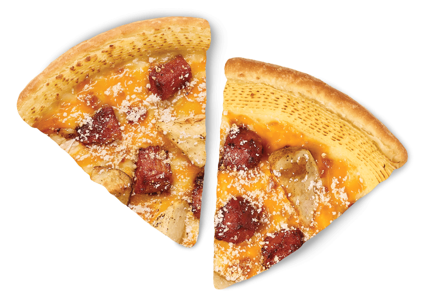바비큐 시카고 피자_2조각 메뉴 이미지입니다.